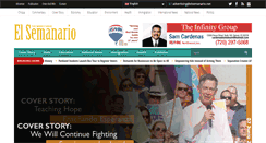 Desktop Screenshot of elsemanarioflorida.com