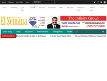 Tablet Screenshot of elsemanarioflorida.com